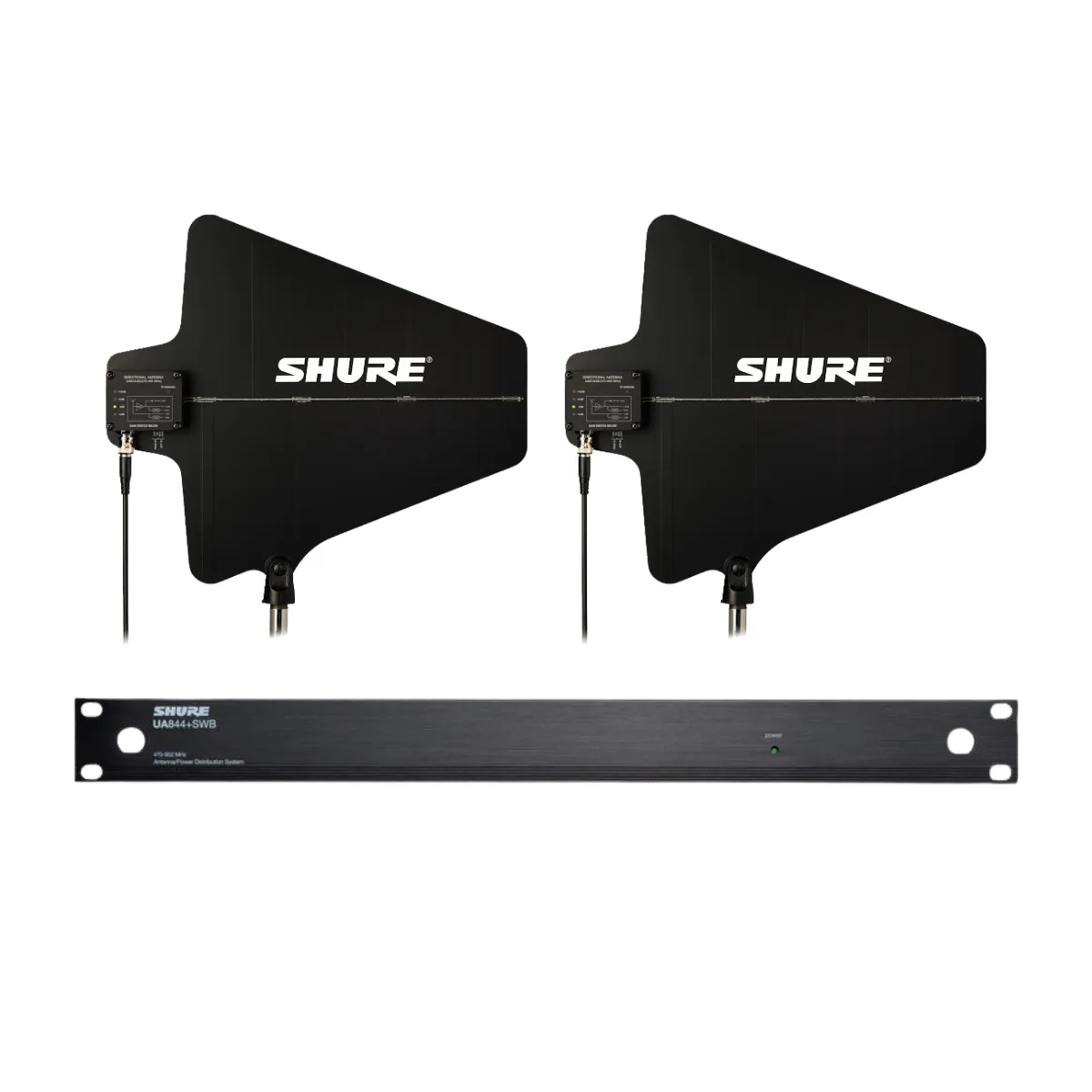 Shure UA844+SWB + (2) Shure UA874