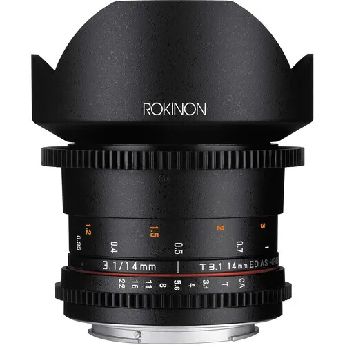 Rokinon Cine DS 14mm T3.1 Prime Lens (EF Mount)
