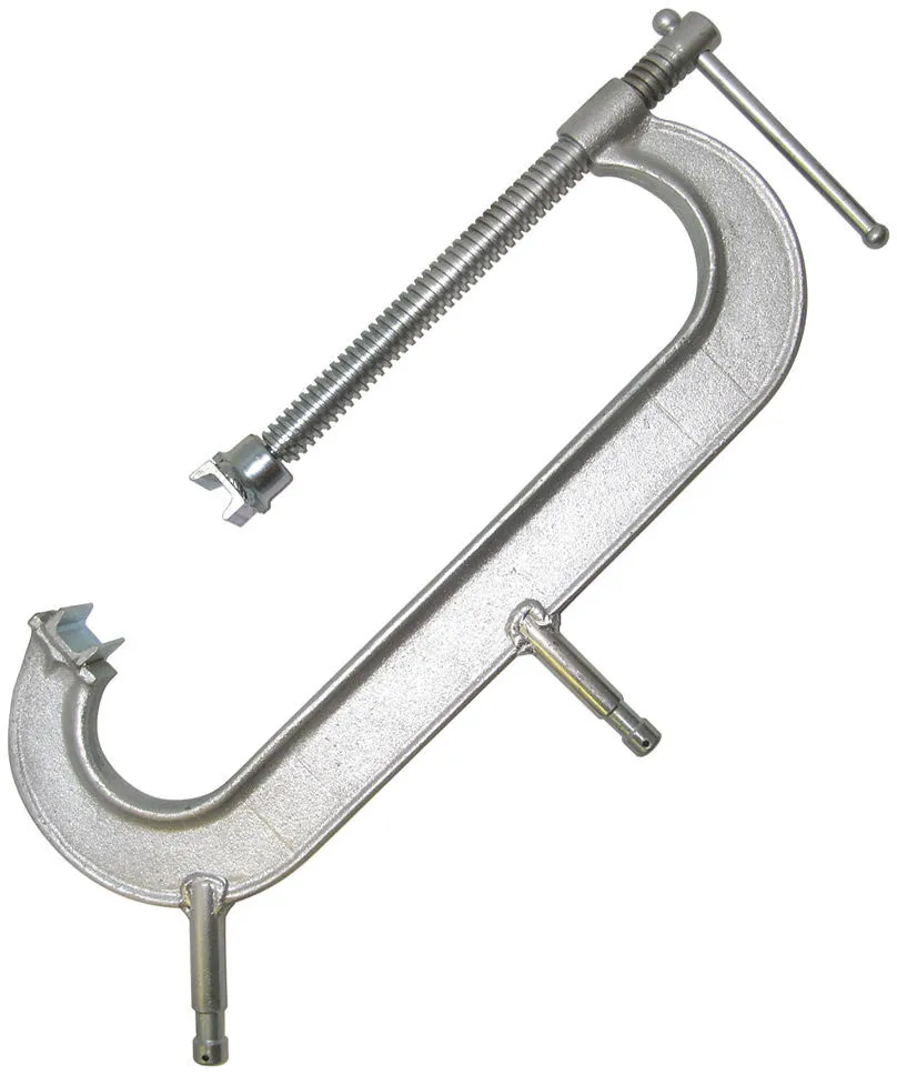C-Clamp w/ Spud - 12"