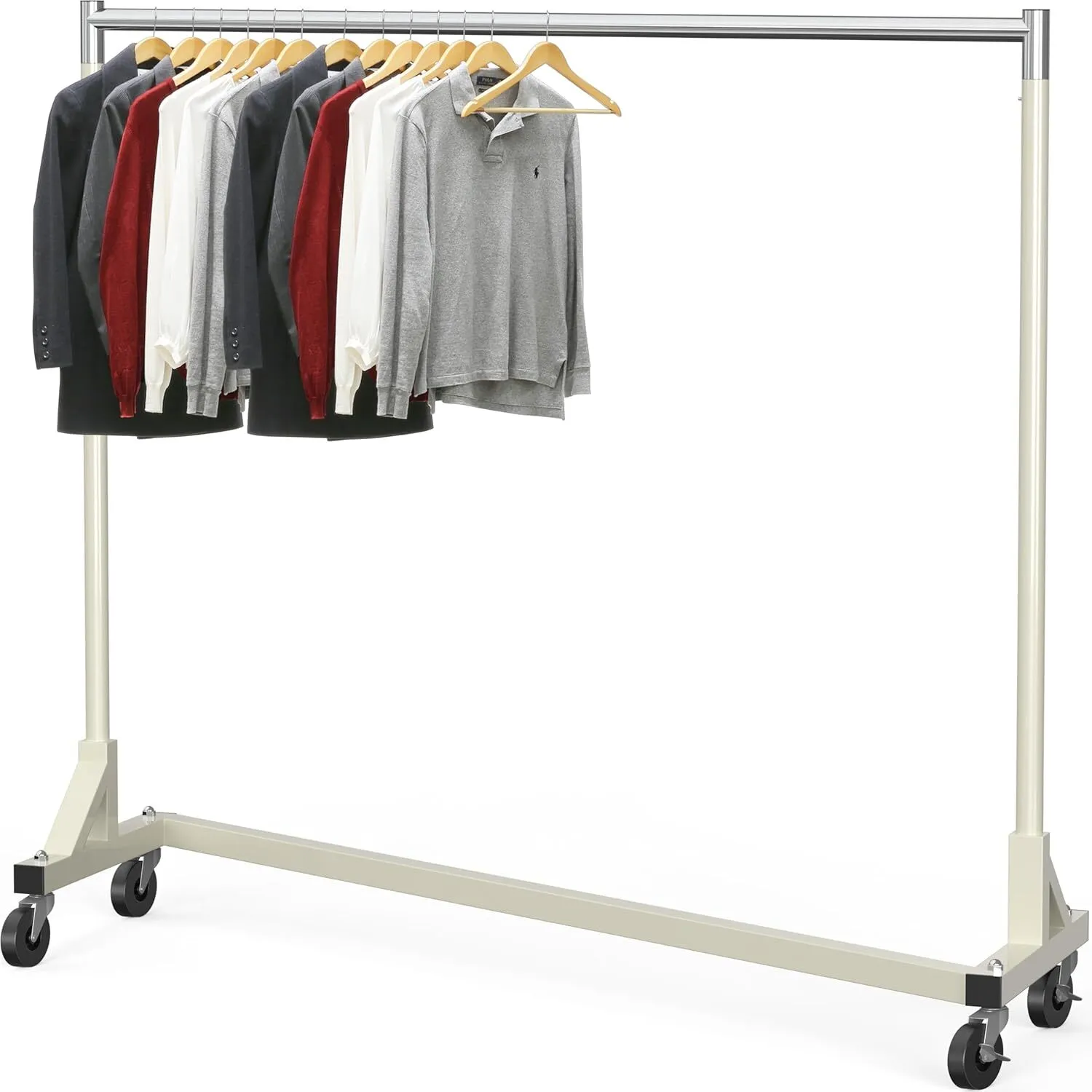 Garment Rolling Rack - 62 Inch