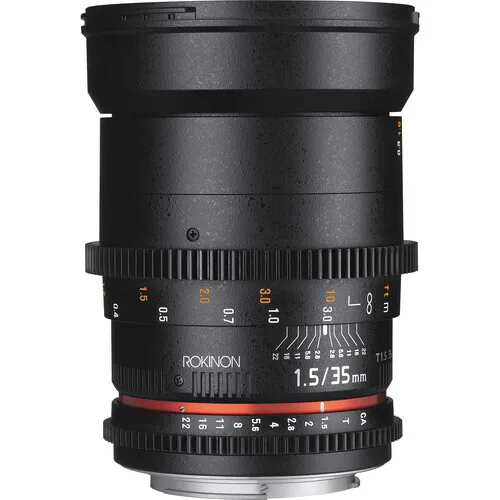 Rokinon Cine DS 35mm T1.5 Prime Lens (EF Mount)
