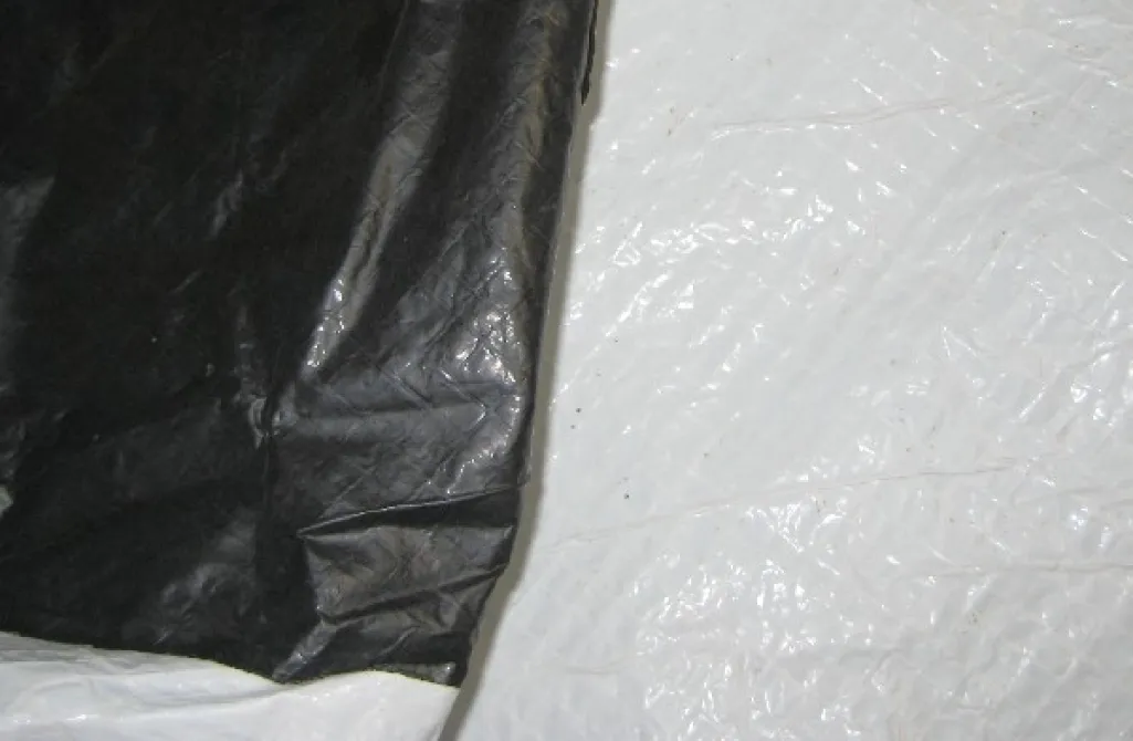 6' x 6' - B/W Griffolyn