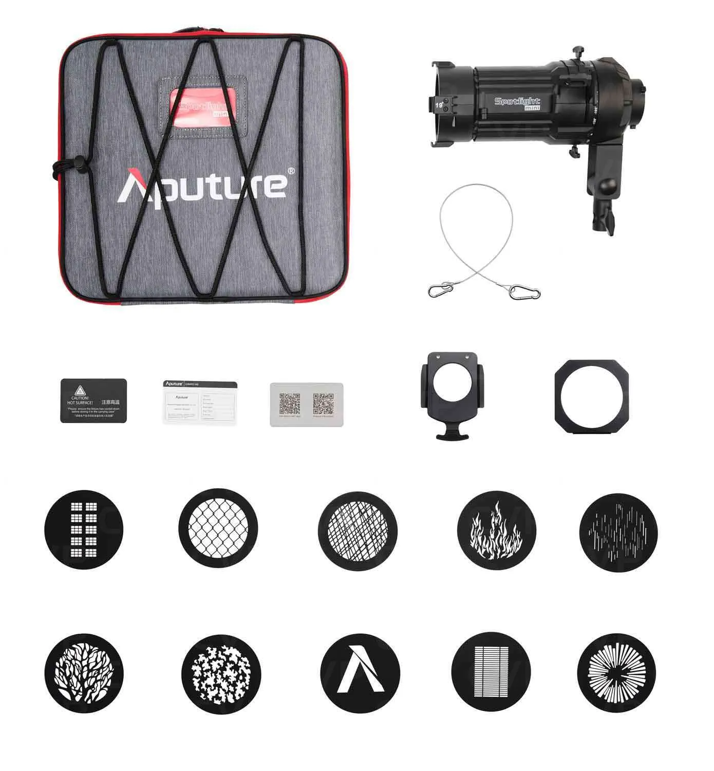Aputure Spotlight Mini with 19 Degree Lens for STORM 80c