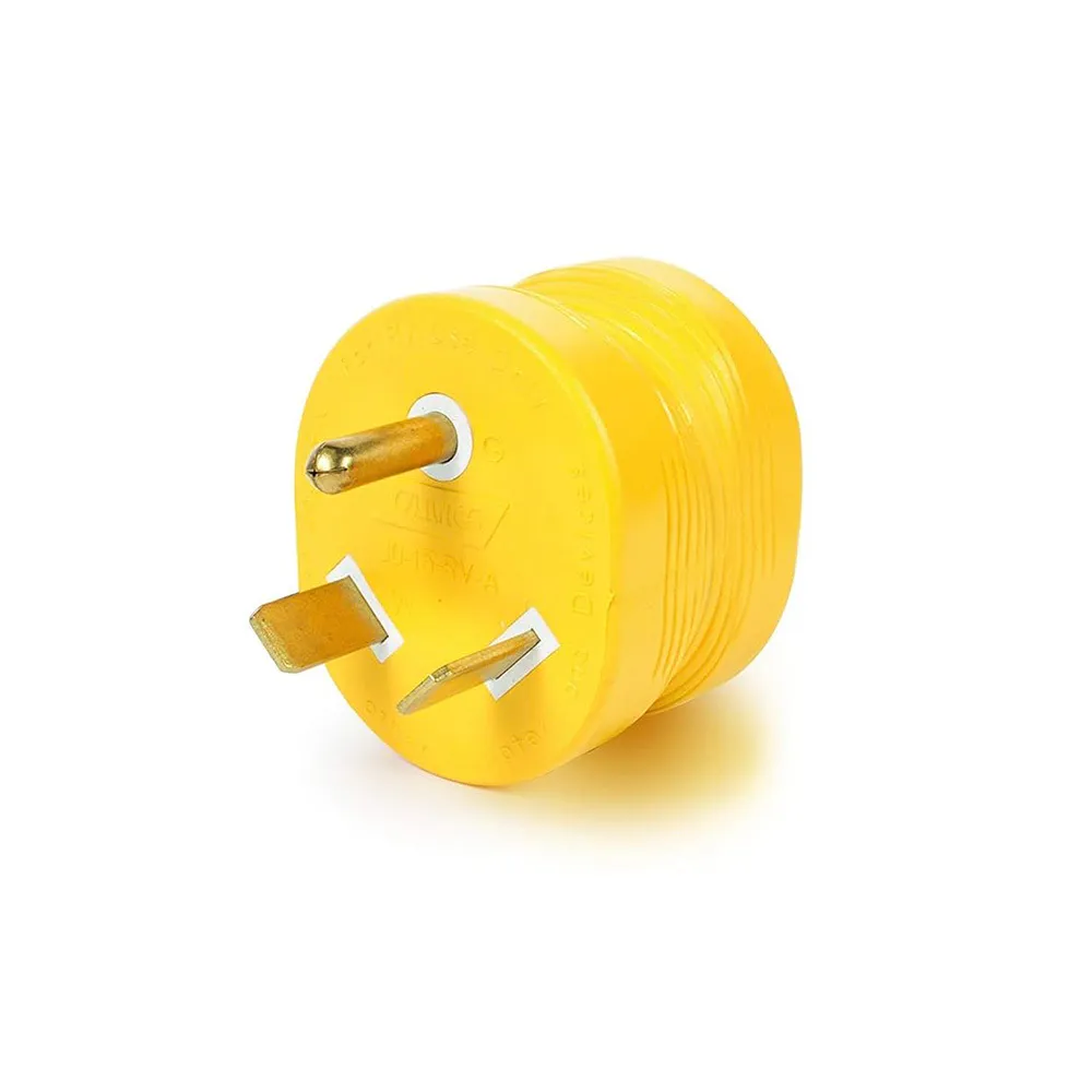 30-Amp Male to 15-Amp Female Adapter