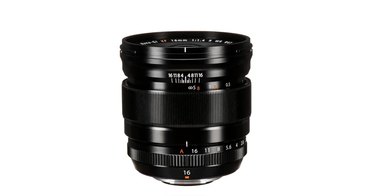 Fujinon Aspherical Nano-GI XF R WR 16mm F/1.4 (X-Mount) LEN1044