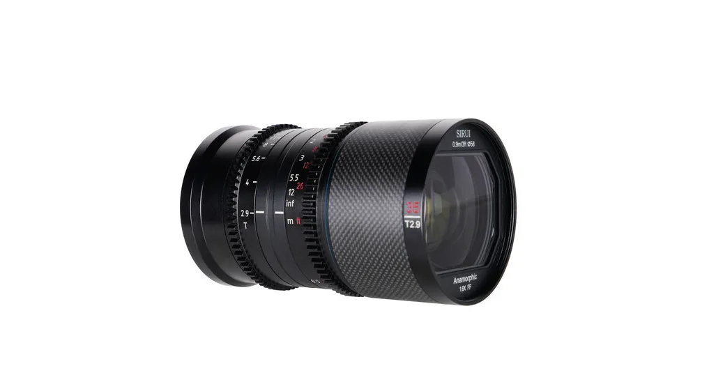 Sirui Saturn Carbon Fiber Anamorphic 1.6x 35mm T/2.9 (E-Mount) LEN0058