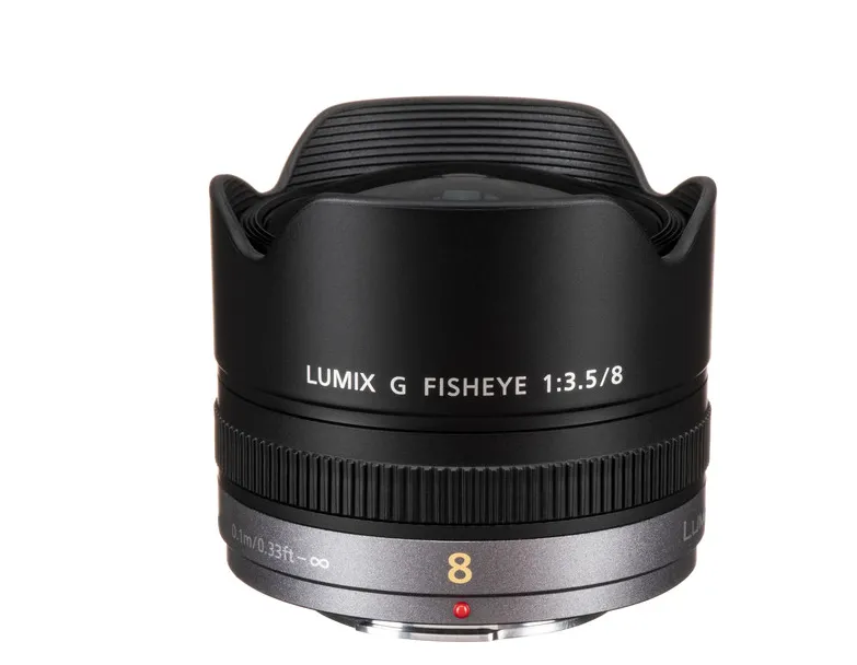 Panasonic Lumix G Fisheye 8mm F/3.5 Lens (MFT-Mount) LEN1177