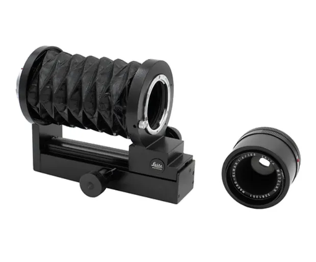 Leica Close Up Kit with Elmar-R 100mm f/4 Lens & Rail-Bellows LEN1081