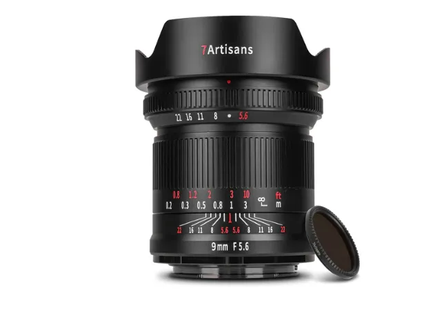 7Artisans Wide Angle 9mm F/5.6 (E-Mount) LEN1010