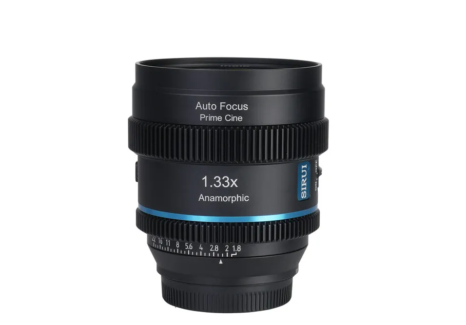 Sirui 20mm T1.8 1.33x S35 AF Anamorphic Lens (MFT mount, Blue Flares) LEN1296