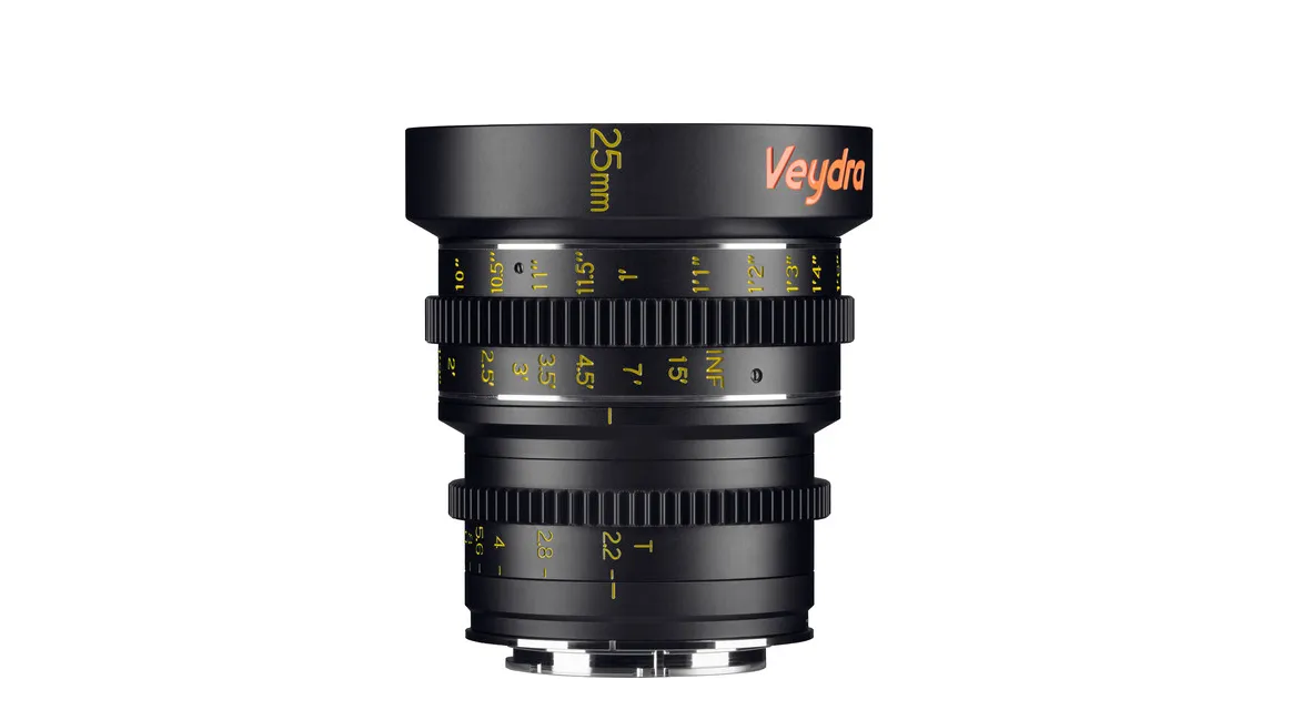 Veydra Mini Prime Cine 25mm T/2.2 (E-Mount) LEN0077