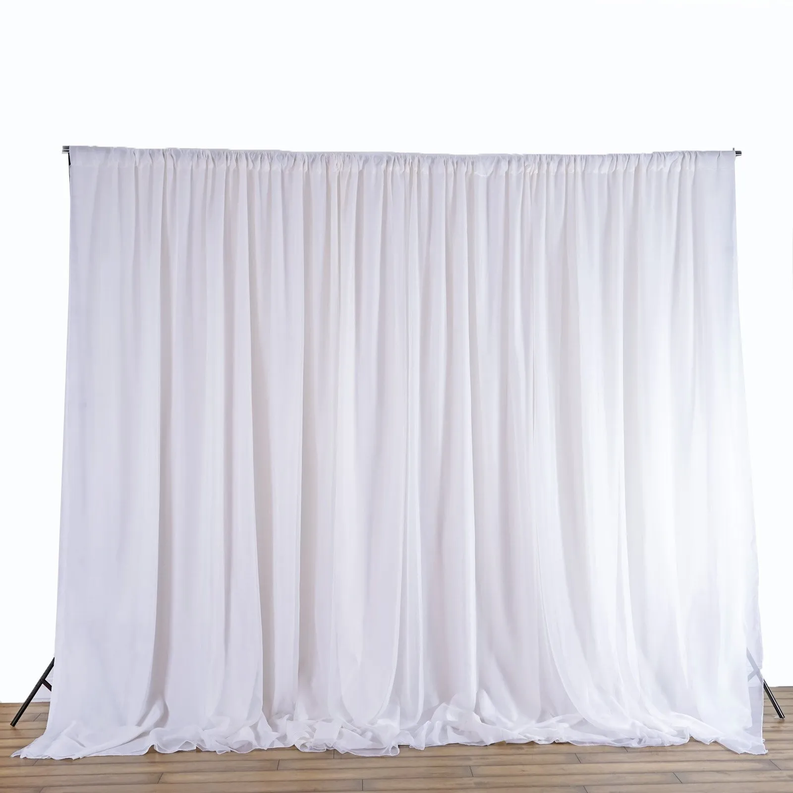 White Backdrop Drapes