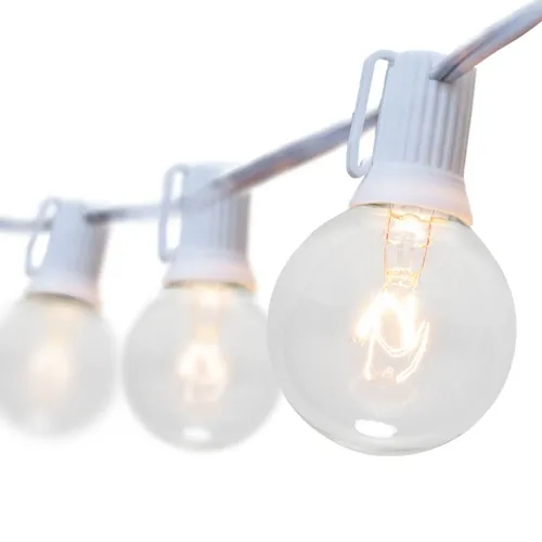 White Cord String Lights