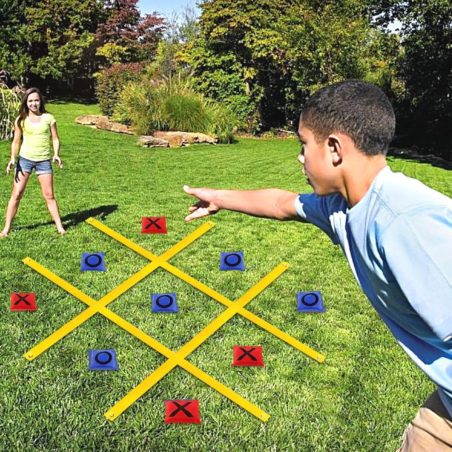 Tick Tac Toe Toss Yard Game