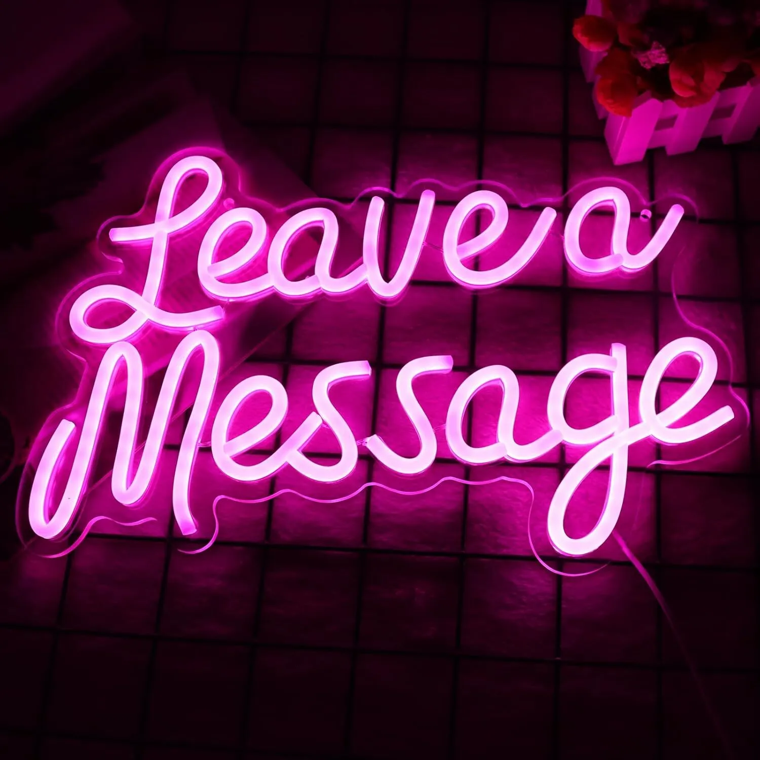 Leave A Message Neon Sign