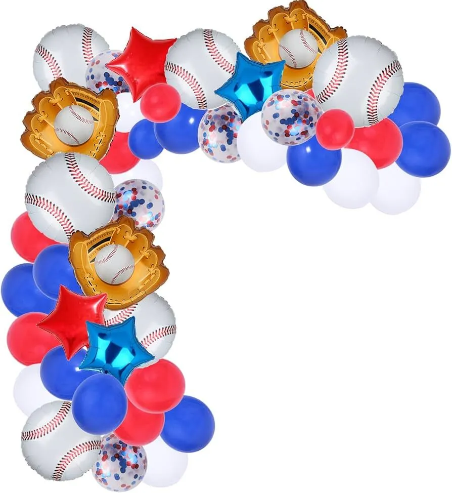 Mylar Balloon Additions to Arch