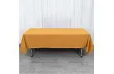 Rectangular Gold Table Cloth