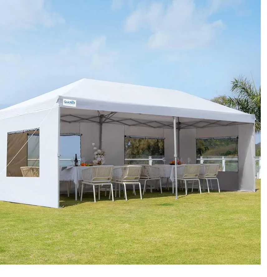 10'x20' White Pop Up Tent