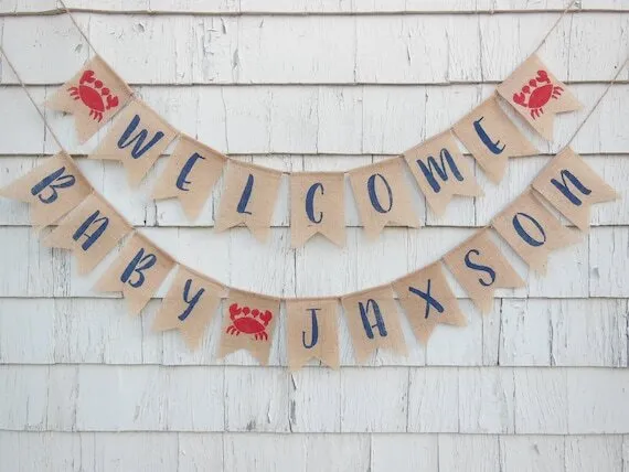 Custom Baby Banner