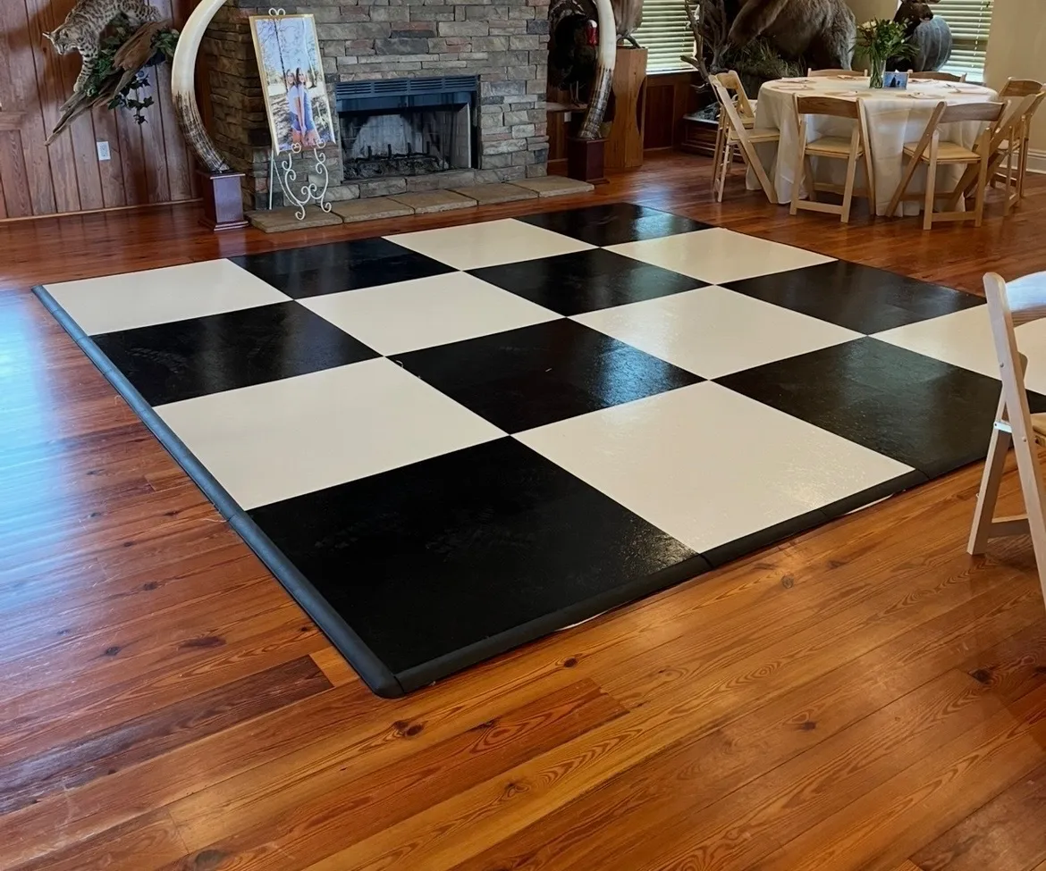 Black and White Dance Floor