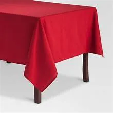 Rectangular Red Table Cloths