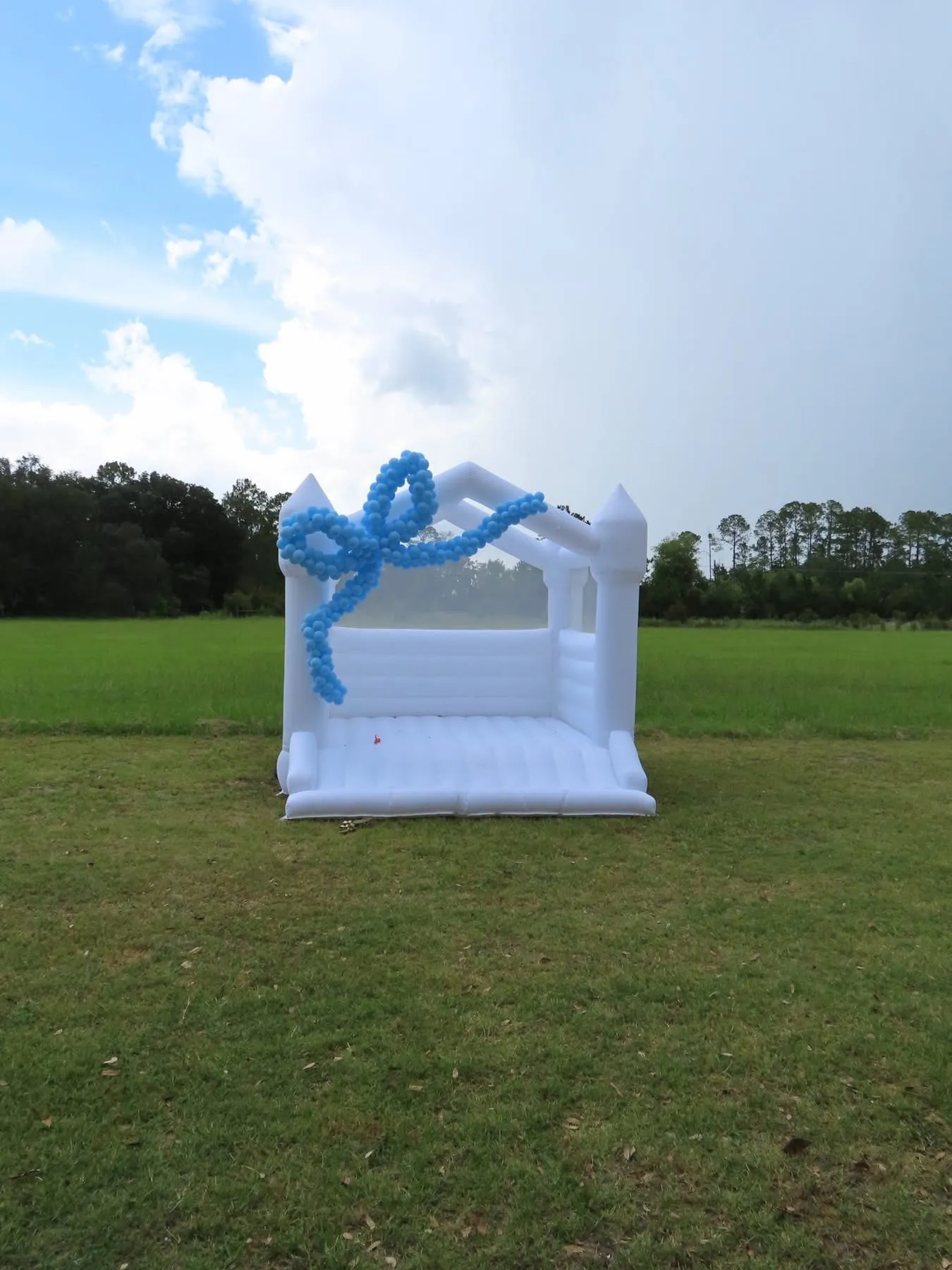 12'x12' White Bounce House