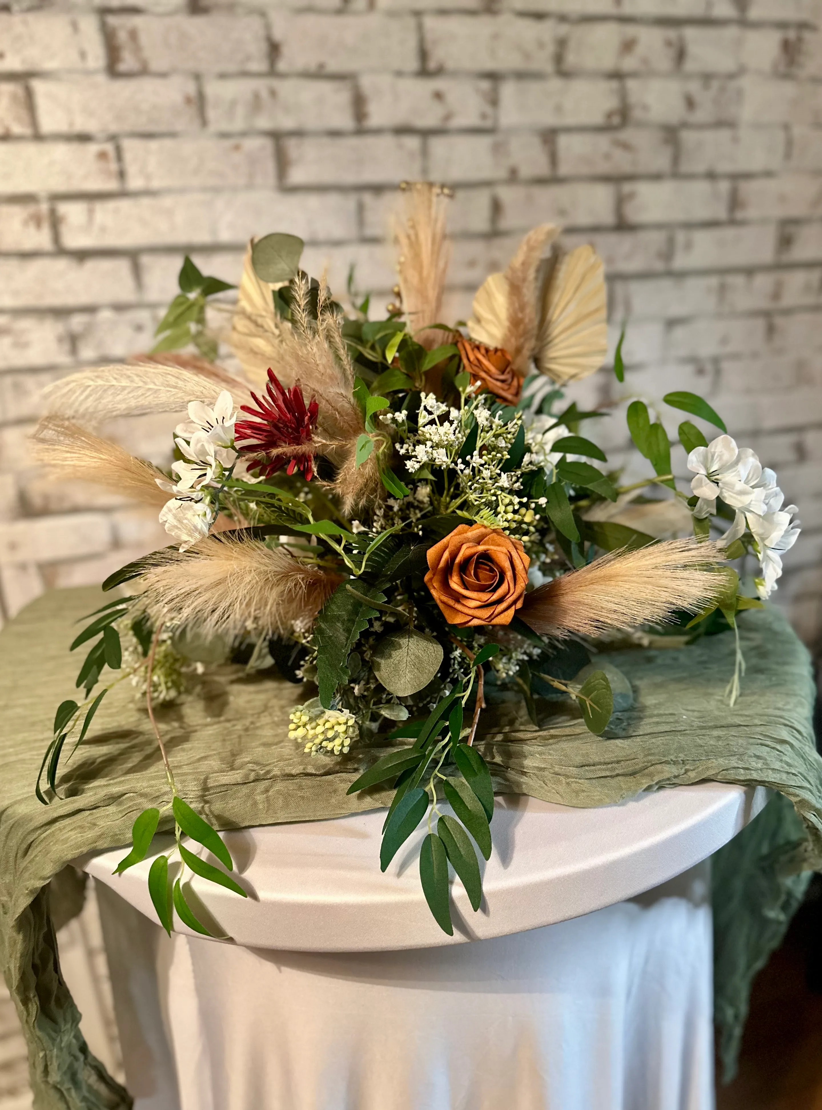 Boho/Fall Floral Table Toppers/Centerpieces