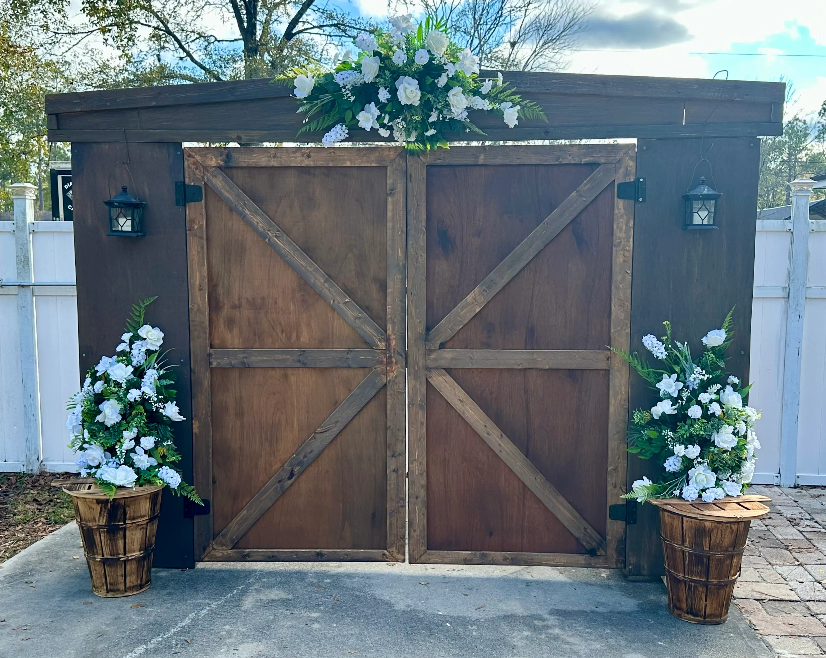 Barn Doors For Wedding Ceremony