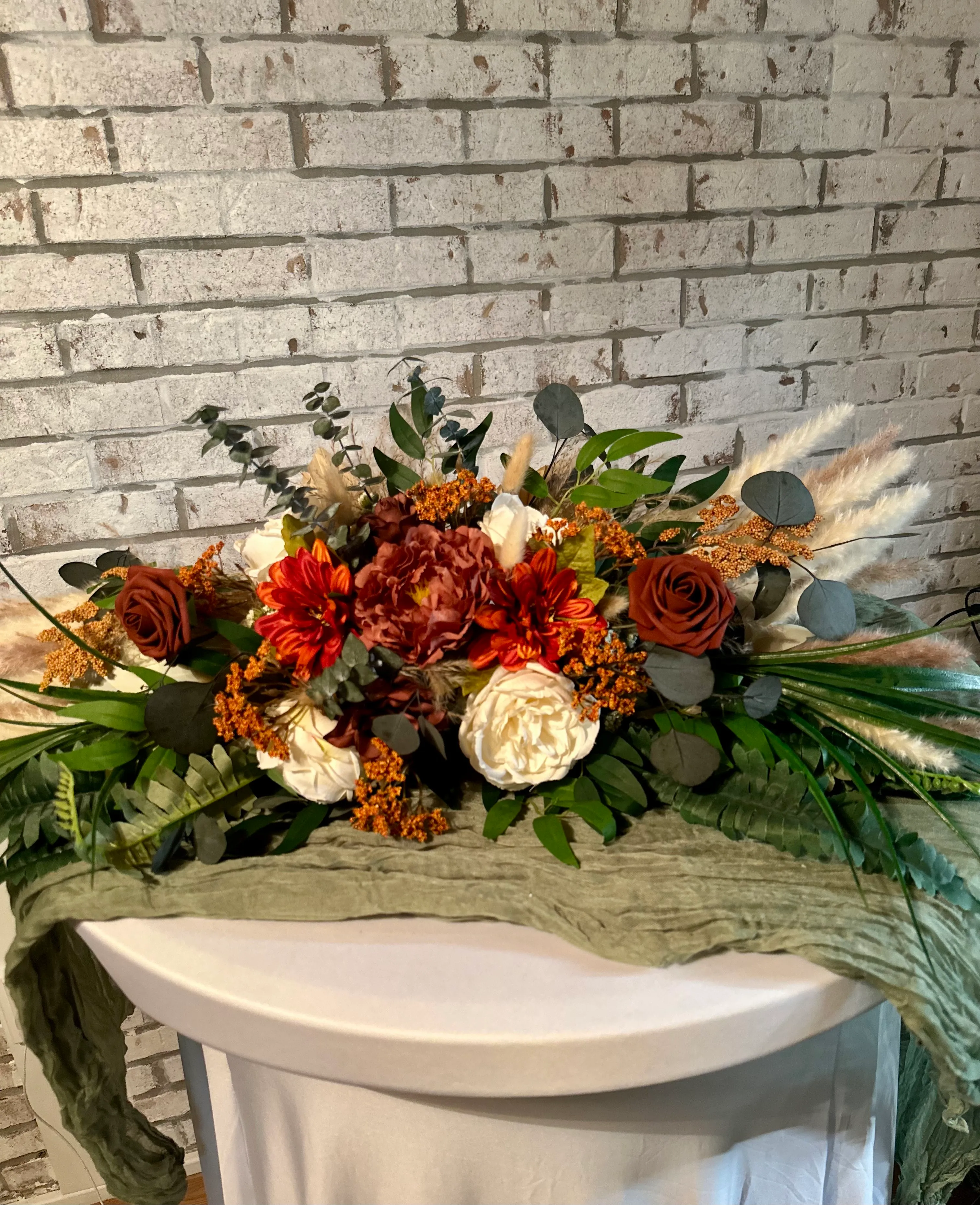 Boho/Fall Floral Arch Decor Large