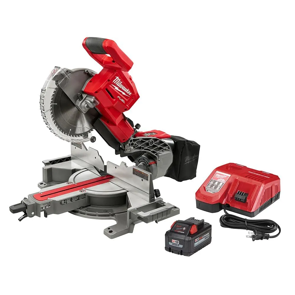 Milwaukee 10'' dual bevel Compound sliding Miter Saw