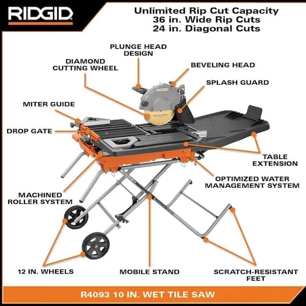 7'' tabletop Tile Saw