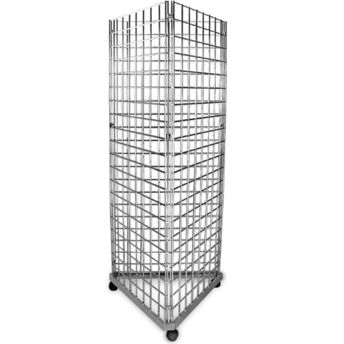 2'x8' Grid Panel Display with Triangle Base