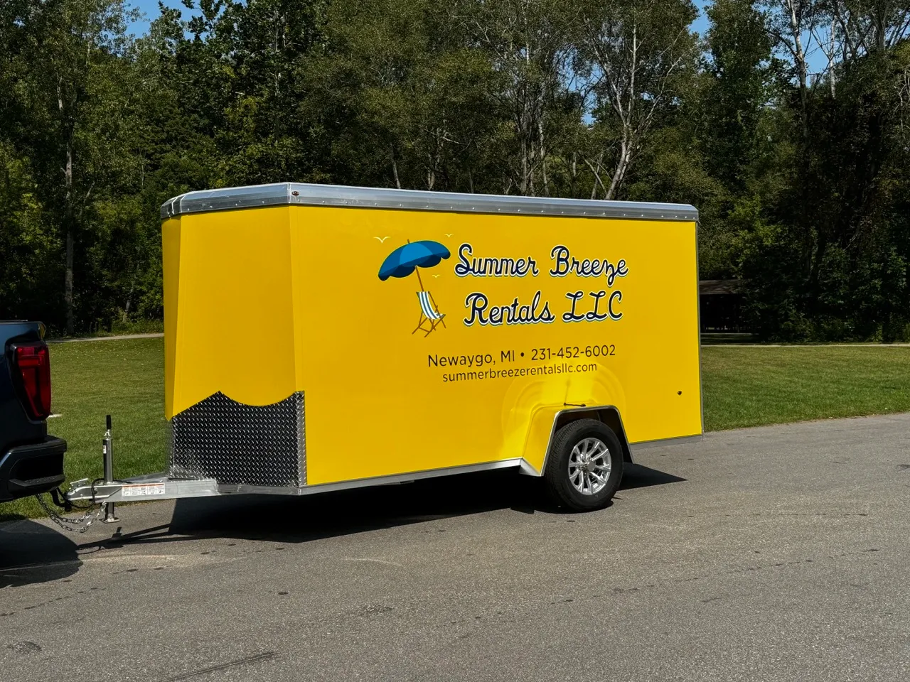 12' Enclosed Cargo Trailer