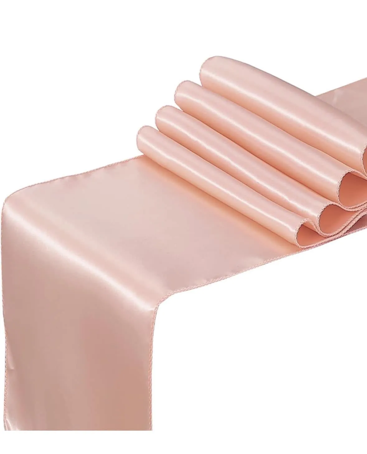 Dusty rose pink table runner