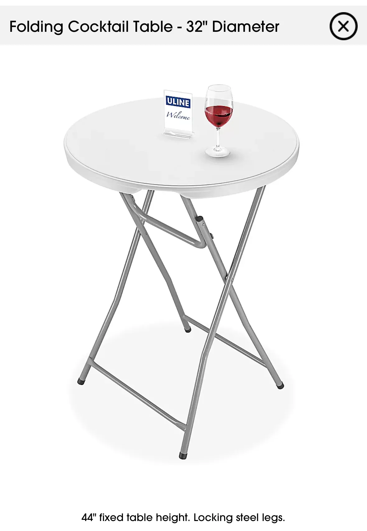 Cocktail table