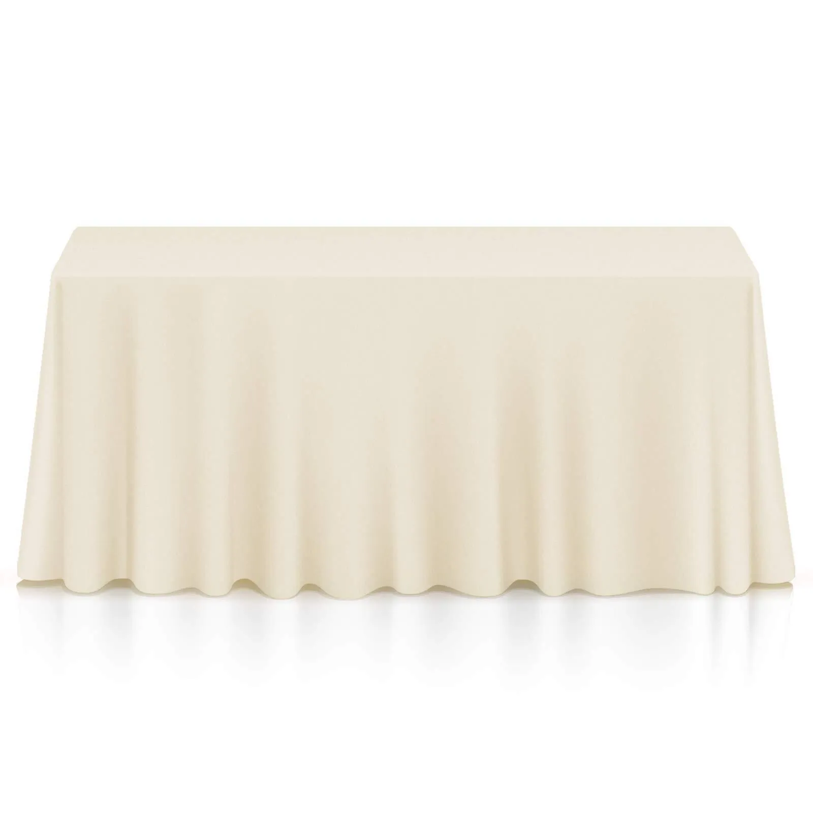 Ivory table cloth