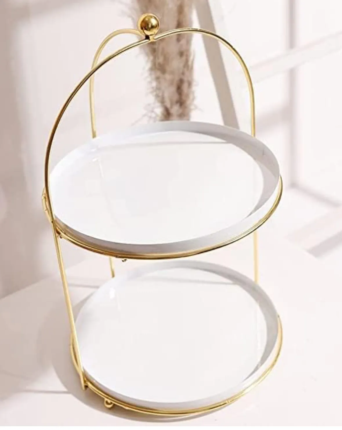 2 tier dessert stands