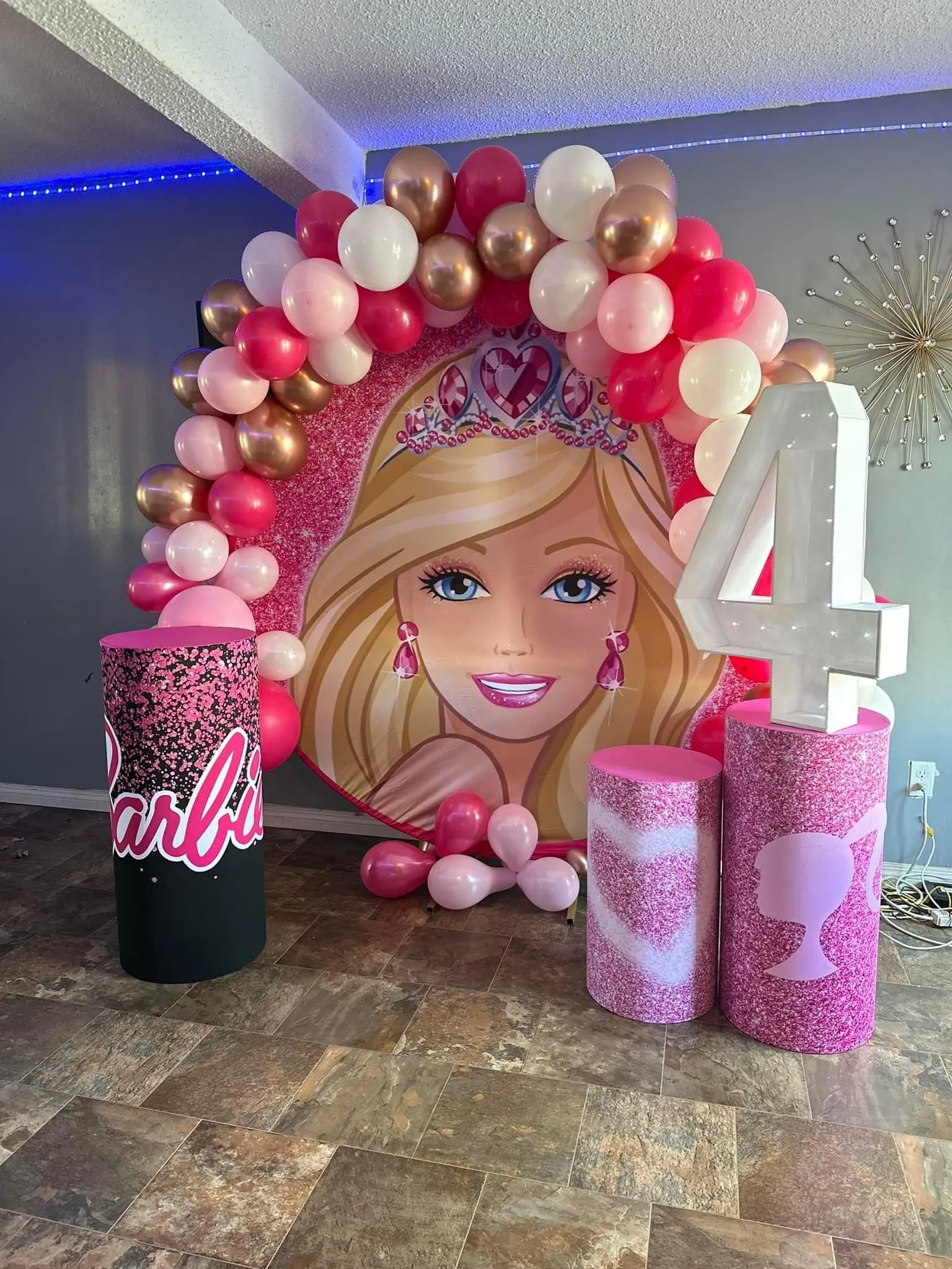 Barbie backdrop
