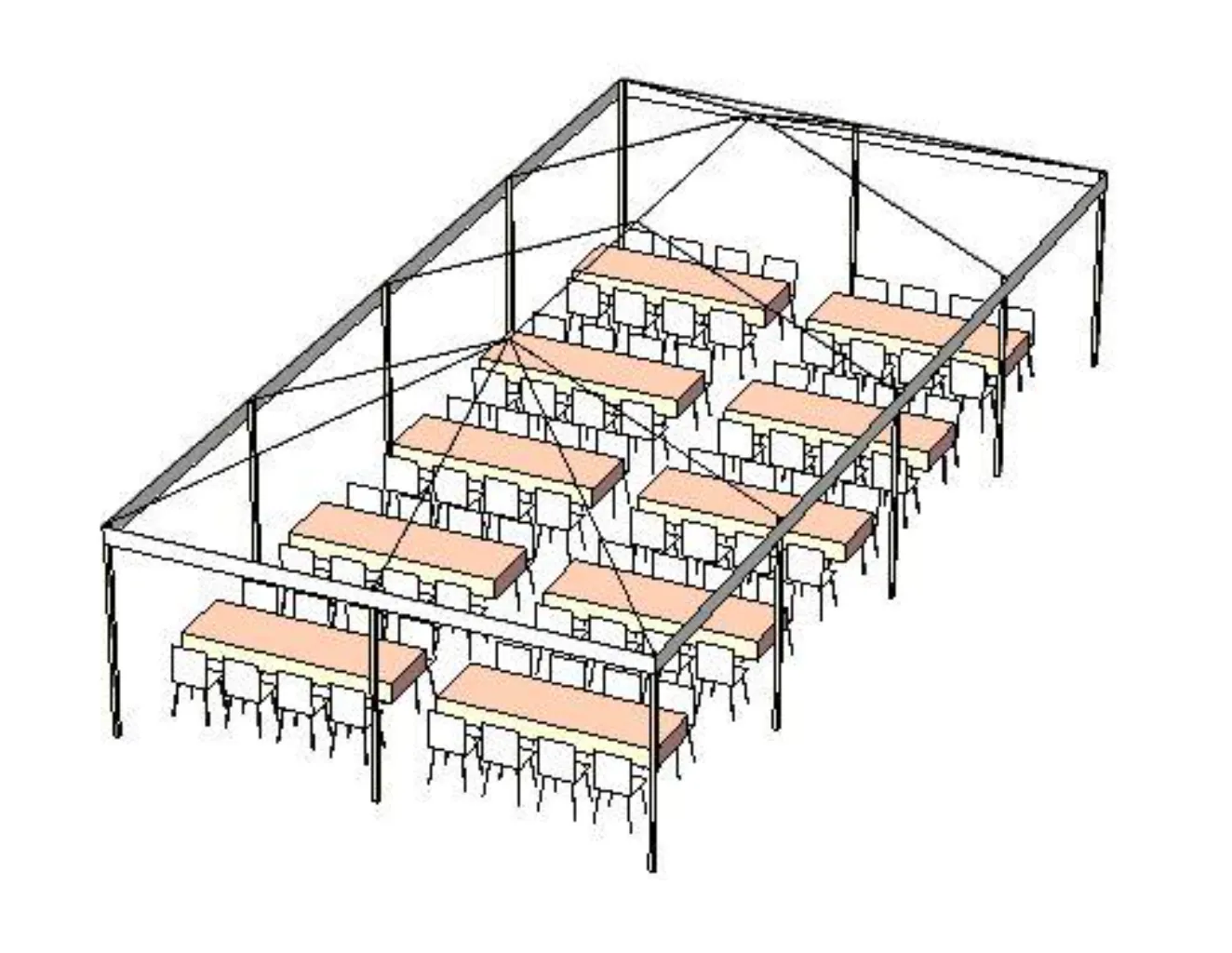 80 Person Tent Package