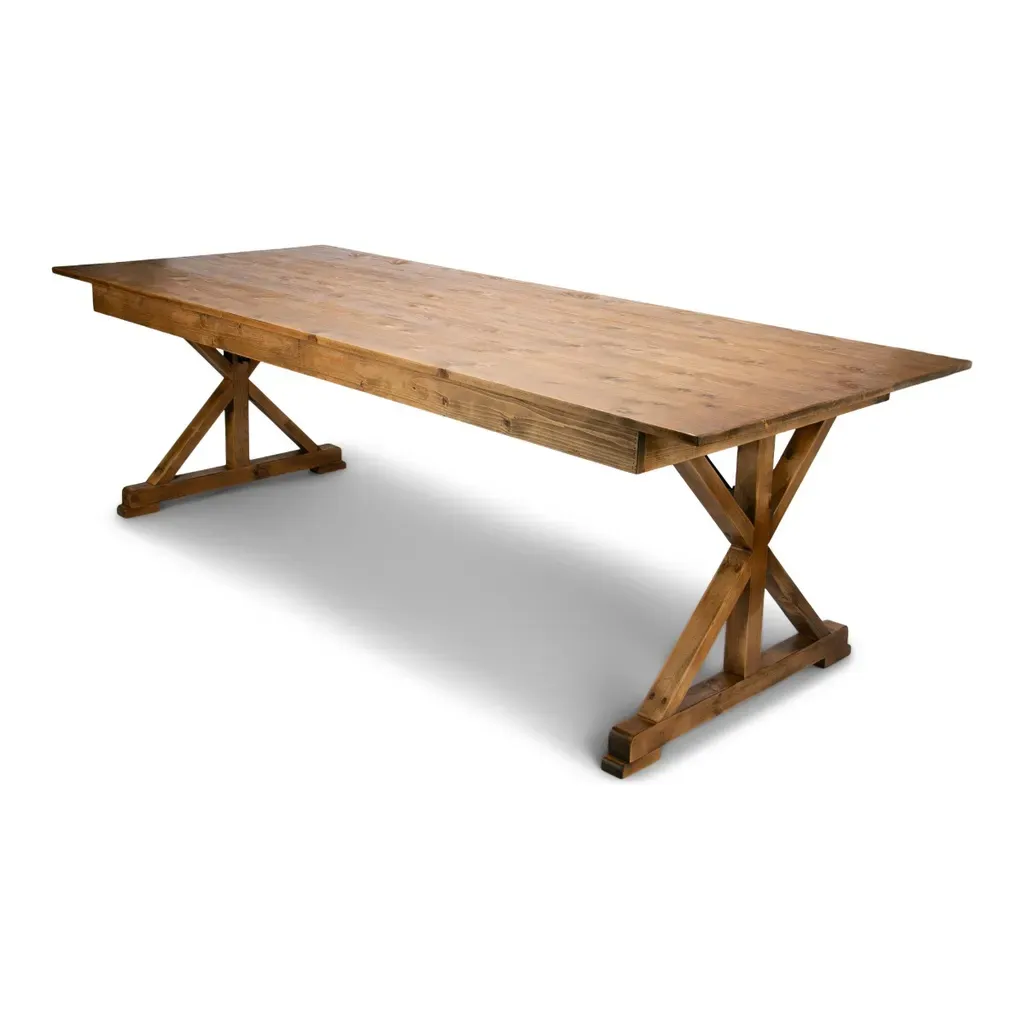 Farm Table (X-Shape Leg)