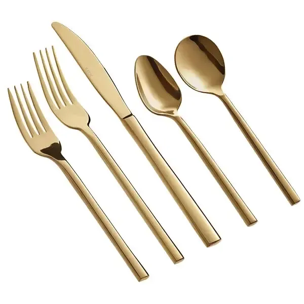 Gold Flatware