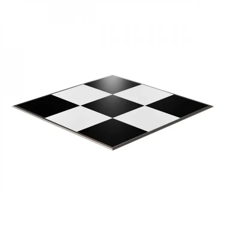 12x12 Black & White Dance Floor