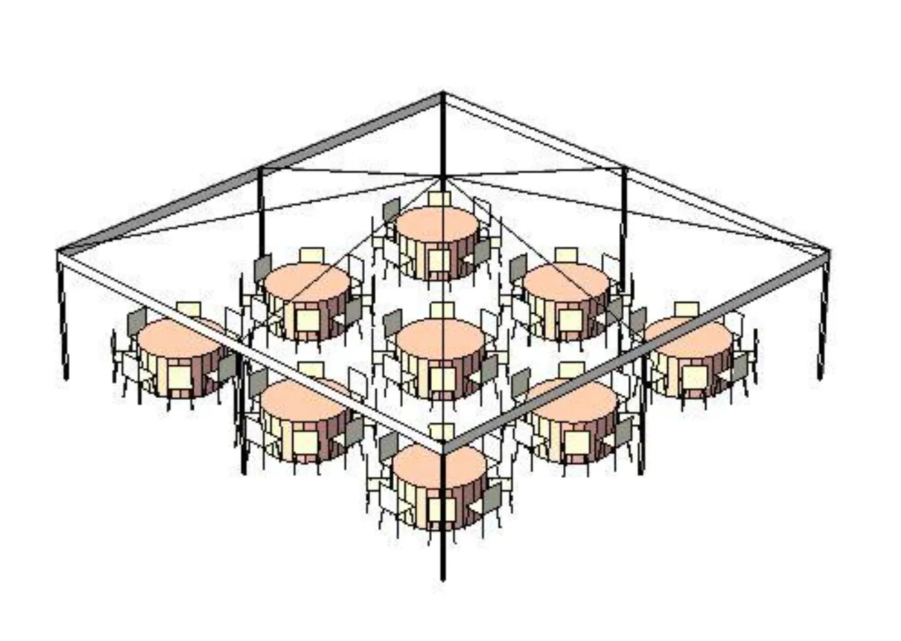 72 Person Tent Package