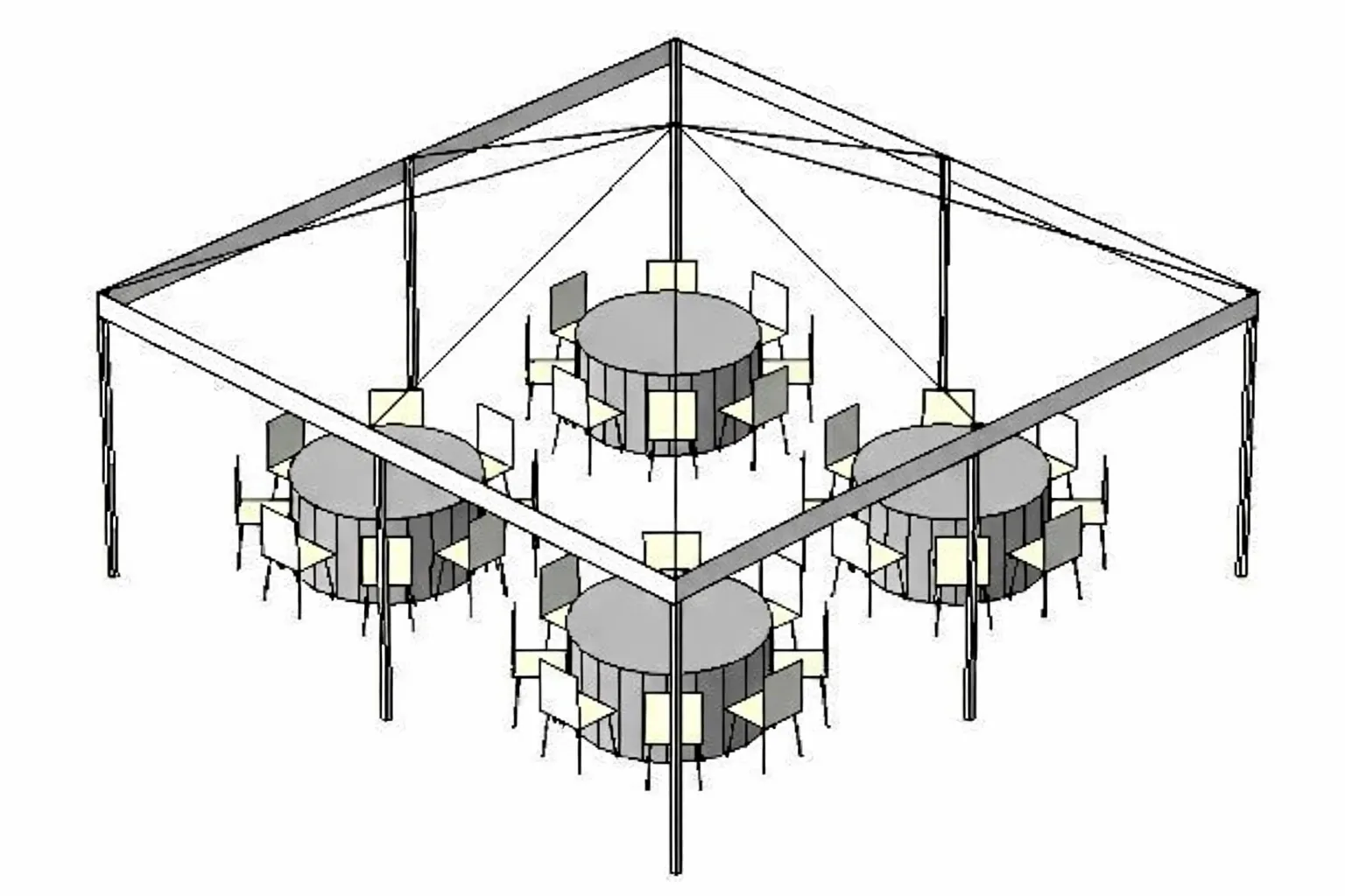 32 Person Tent Package