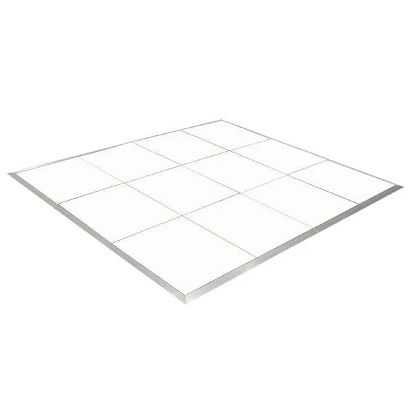 12x12 White Dance Floor