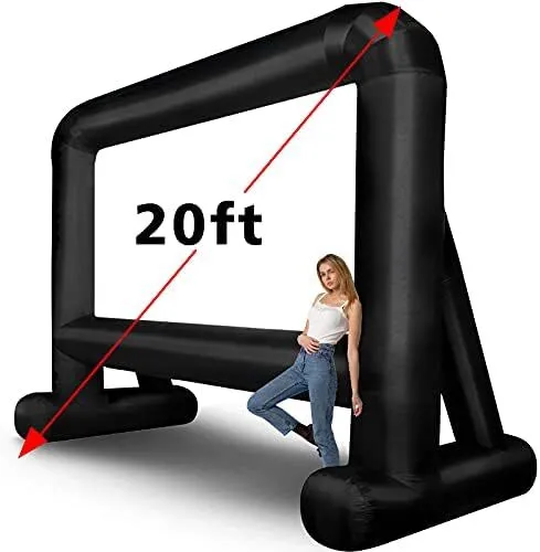 20 Feet Inflatable Movie Screen Outdoor