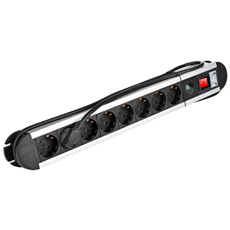 Schuko Verteiler 8-fach