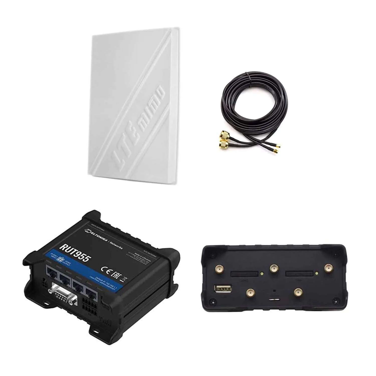LTE System (SIM Router + LTE Antenne)