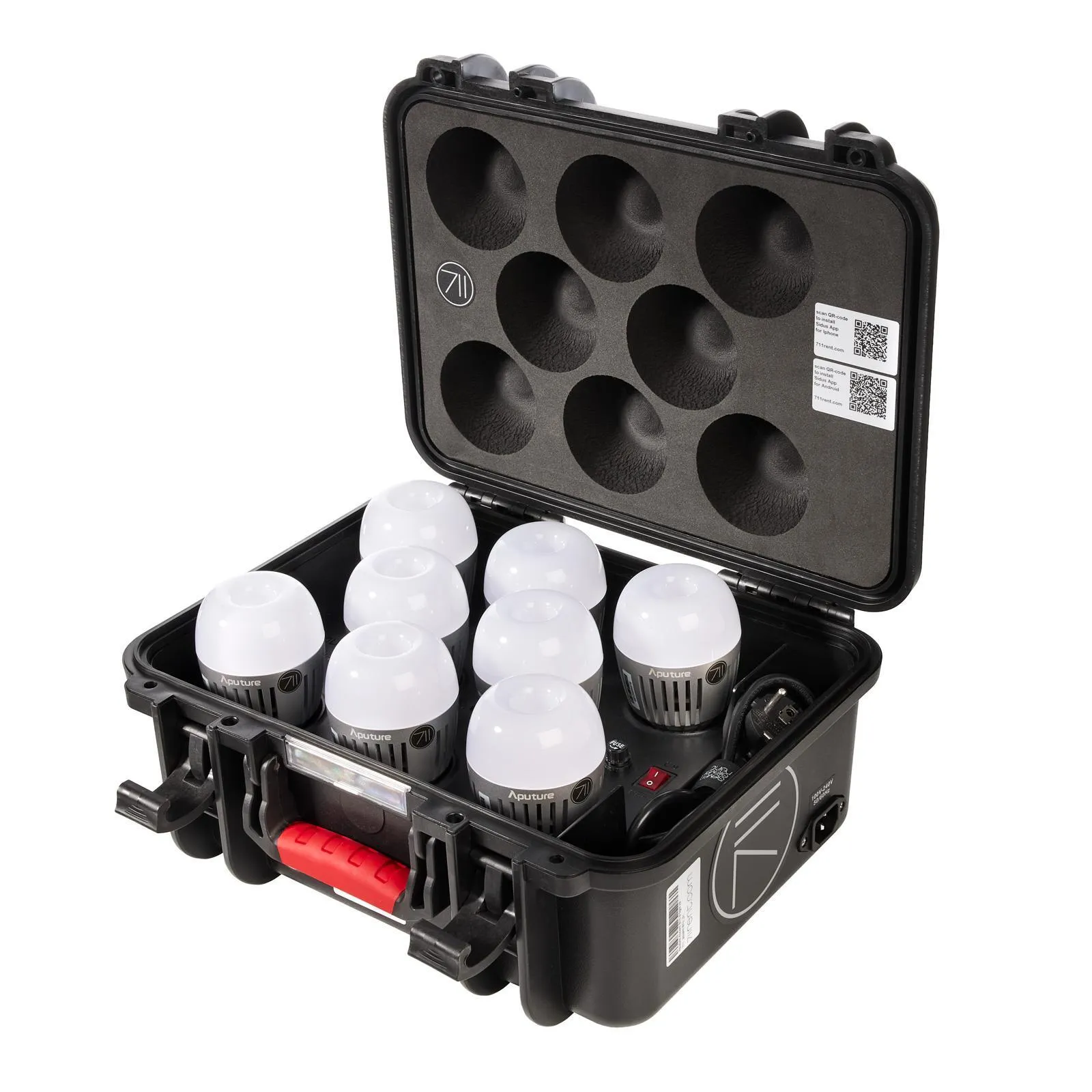 Aputure Accent B7c 8-Light Kit