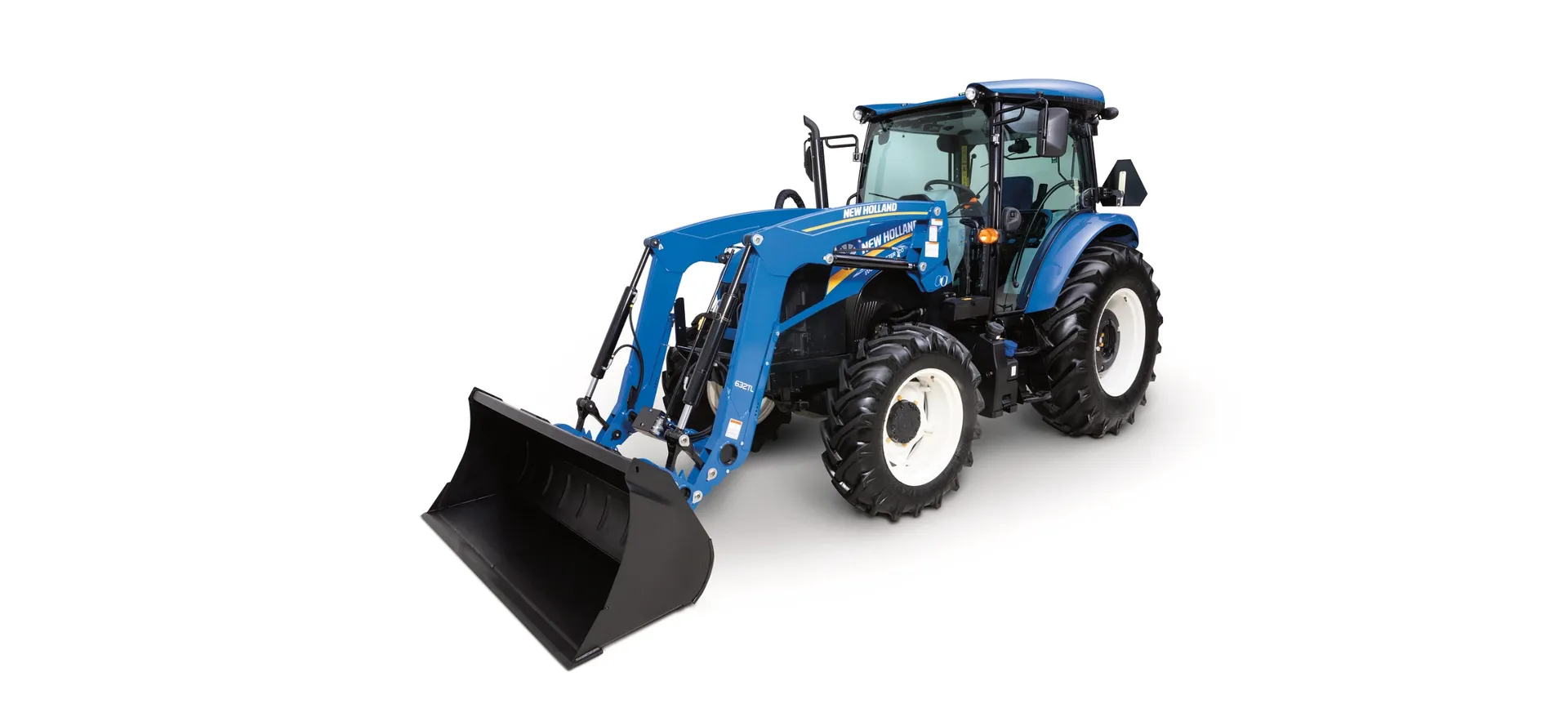 New Holland Workmaster 105 Tractor Closed Cab W/Heat & A/C 112HP